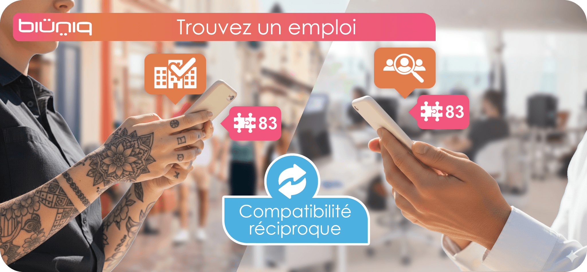 Compatibilité emploi - trouver le poste qui vous correspond